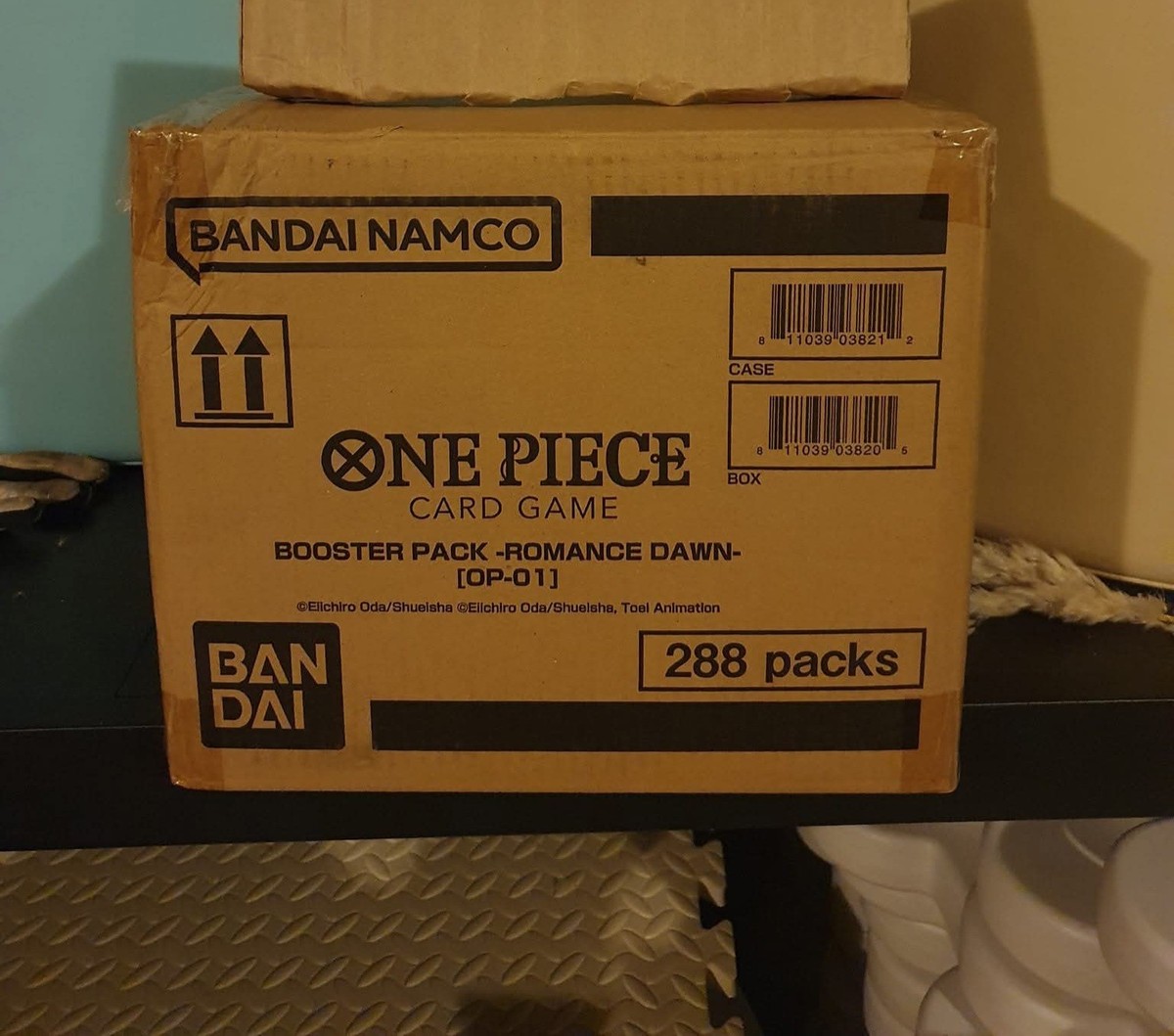 One Piece CCG Romance Dawn OP-01 English Booster Box CASE BLUE BOTTOM ALPHA  1st | eBay