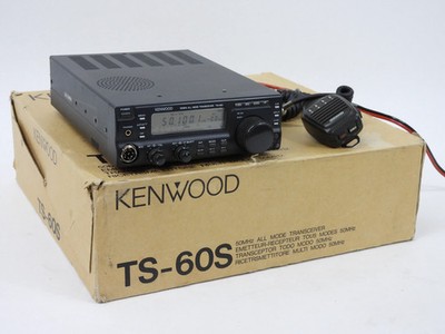 アマチュア無線機　Kenwood TＳ-６０Ｖ Kenwood TS-60S Vintage 6-Meter 50MHz Ham Radio Transceiver + Box
