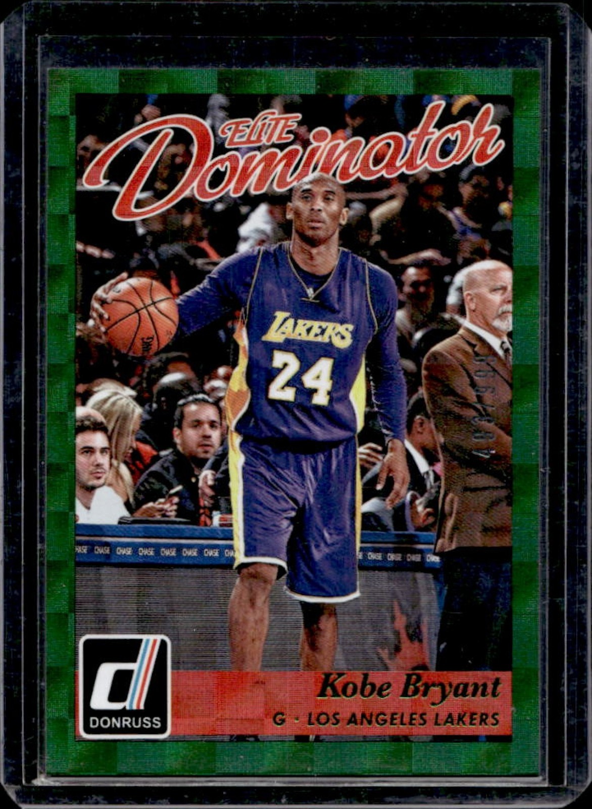 2015-16 Donruss Kobe Bryant Elite Dominator Veterans #493/999 Lakers