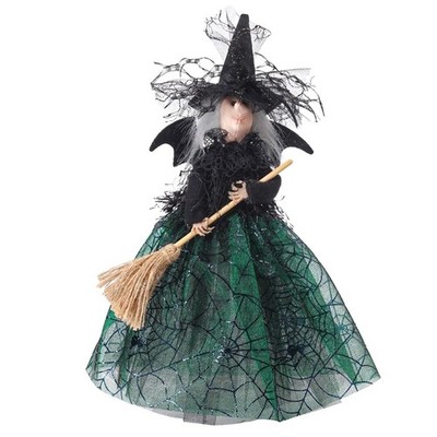 Halloween Hexendeko 11 cm Hexe Puppe Halloween Hexe Puppe Hexe8162