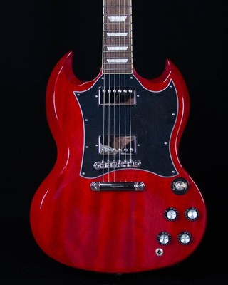 Epiphone SG Standard, Cherry (Premium Gig Bag Icluded)