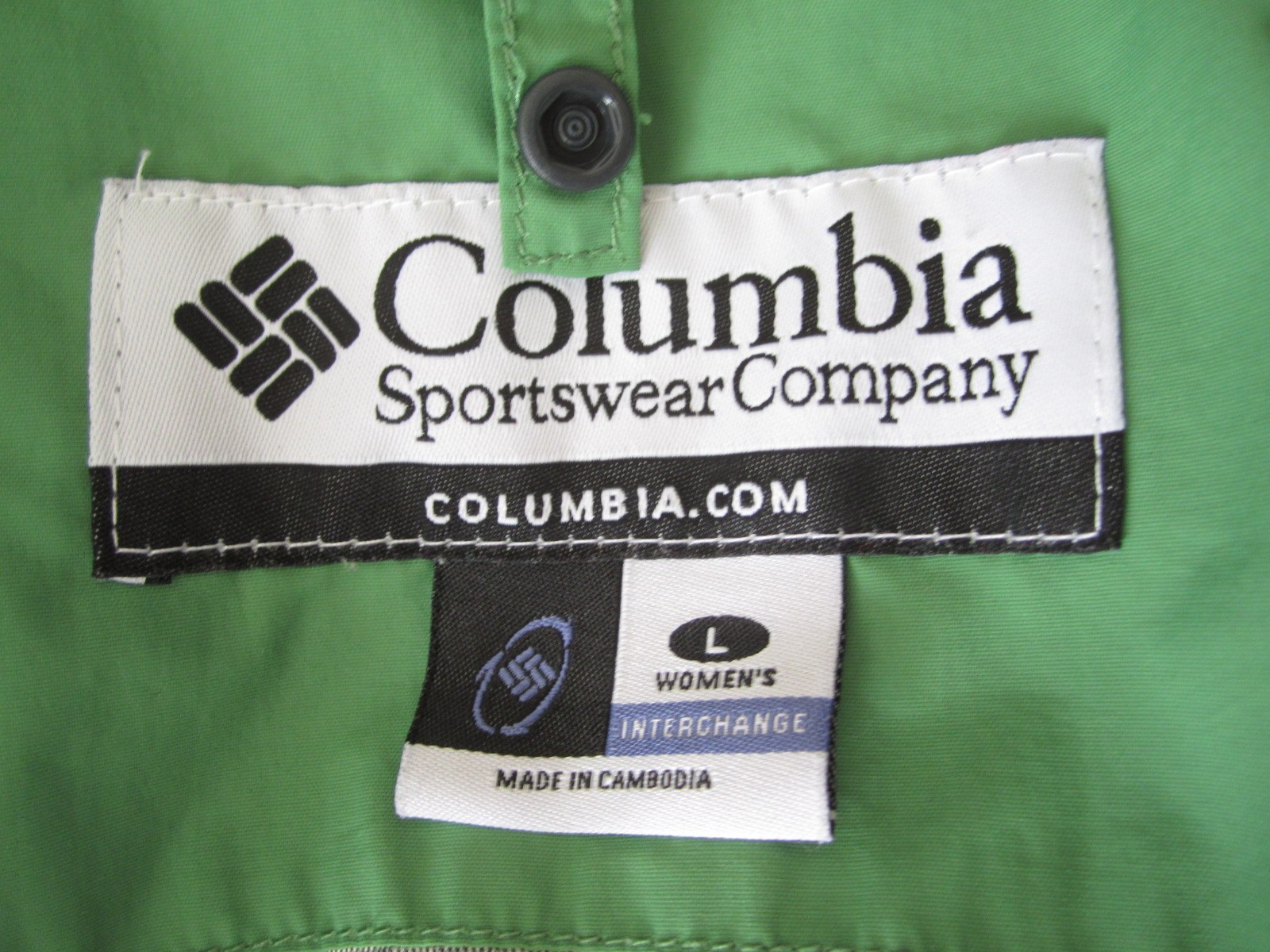 Women Columbia Omni Tech Bugaboo Waterproof Full Zip Hood Jacket Sz L (WS71) thumbnail 5