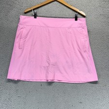 Member's Mark Womens 4 Way Stretch Mid Rise Stretch Skort Pink Size XL