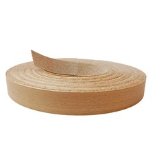 Beech Edge Banding 3/4" X 50' Roll,Preglued Iron 3/4'' × 50', Natural beech