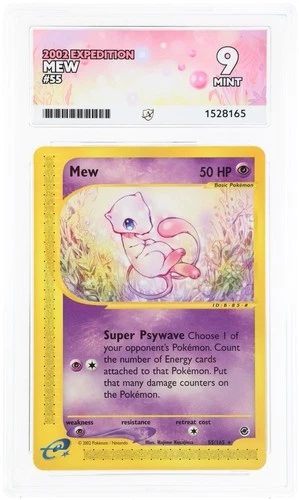Pokémon TCG Expedition Mew 55/165 2002 Rare ACE 9 English