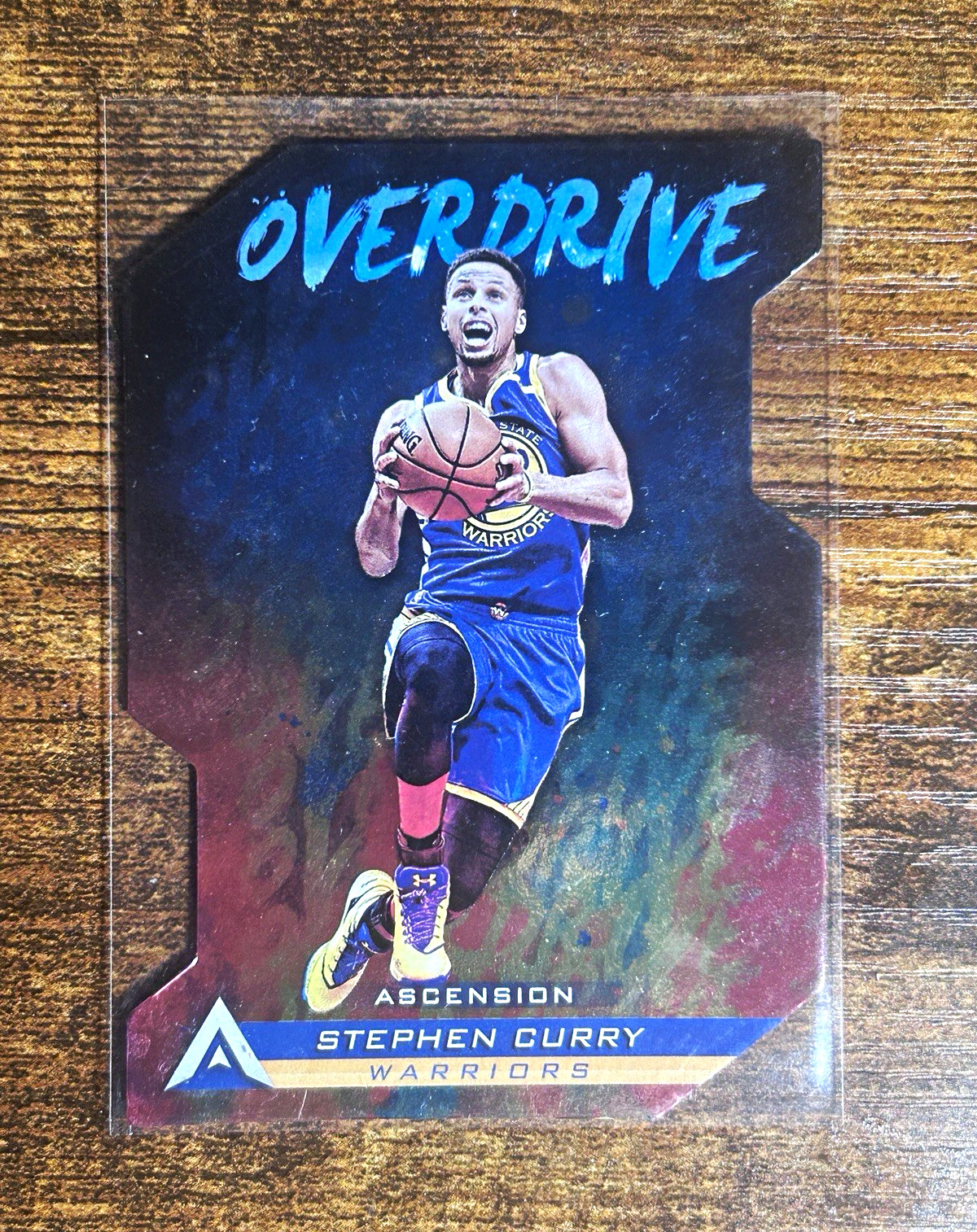 Panini 2017-18 Ascension Overdrive Die-Cut Insert Stephen Curry Warriors #O-SC