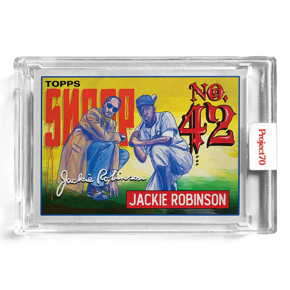 2021 Topps Project 70 - Jackie Robinson Snoop Dogg #573 for sale