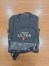 ONIVA On The Go Roll-Top Cooler Backpack Black Insulated Adjust Softside Picnic