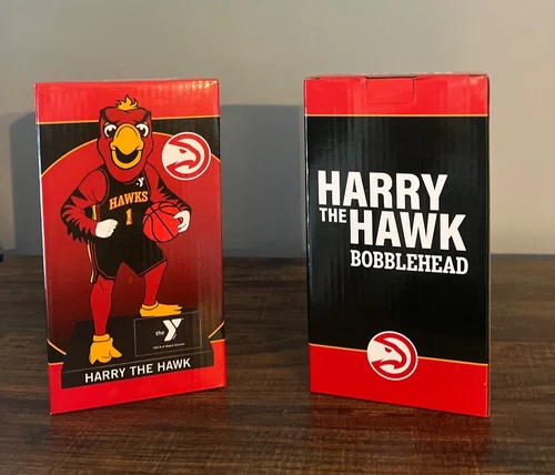 Harry the Hawk Atlanta Hawks Stadium Lights Special Edition Bobblehead NBA