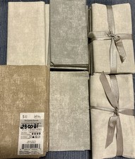 25 Fat Squares 18 x21 100 Cotton Grays/tans Solid Fabric Palette