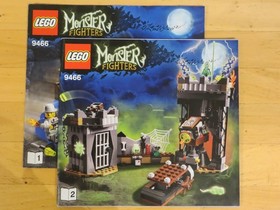 Lego 9466 The Crazy Scientist And His Monster Monster Fighters Complete