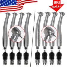 1-4* NSK Style Dental High Speed Handpiece Push Button /4 Holes Quick Coupler
