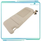For 2007-2011 Toyota Camry Tan Beige Left Driver Side Sun Visor W/O Vanity Light
