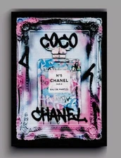 Fashion Designer Quote - Canvas Print -Wall Art Home Decor Luxury Modern Art- A3