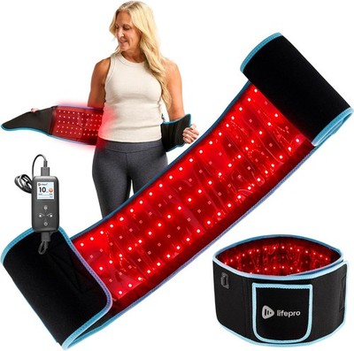 LifePro 660nm 850nm Infrared Heating Pad Red Light Therapy Belt (Open Box)