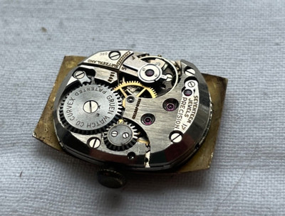 Gruen Precision Curvex - movement for mens watch AS IS, lot 0304