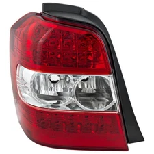 Tail Light for 2006-2007 Toyota Highlander Left Side Hybrid Model Red/Clear Lens