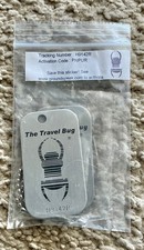 Groundspeak Original Travel Bug Geocaching Trackable Tag plus Copy Tag Set 2