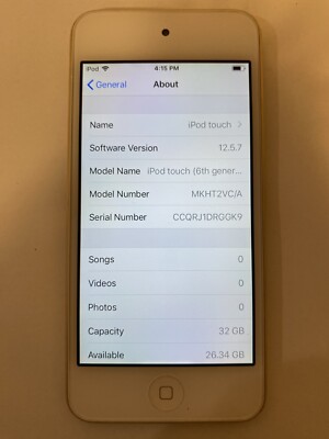 新品未開封品iPod touch 32GB ゴールド Refurbished Apple iPod Touch 7th Generation A2178 Gold 32GB 128GB