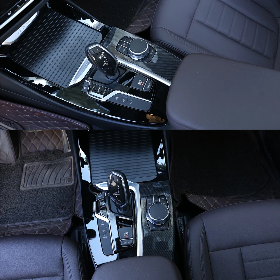 Cubierta interior de fibra de carbono seca 6 piezas para BMW X3 X3M G01 X4 X4M G02 18-2021 Foto 4 de 4