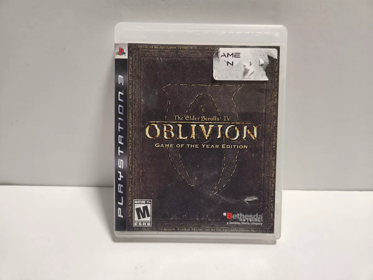The Elder Scrolls IV Oblivion Game of the Year (Sony PlayStation 3) PS3 Complete