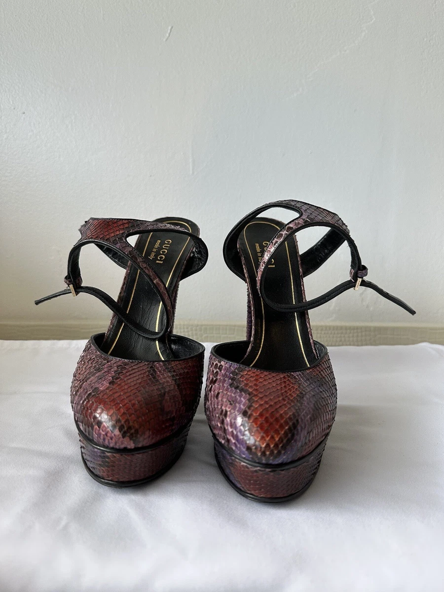Gucci Snake High (3-3.9 in) Heel Height Heels for Women for sale