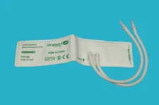 Size 3 (6-11cm ) DOUBLE HOSE NEONATE NIBP BLOOD PRESSURE CUFF FOR VETERINARY USE