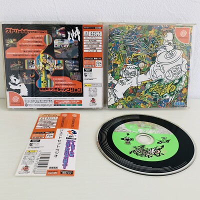 Jet Set Radio Dreamcast DC Sega ObI Japan import | eBay