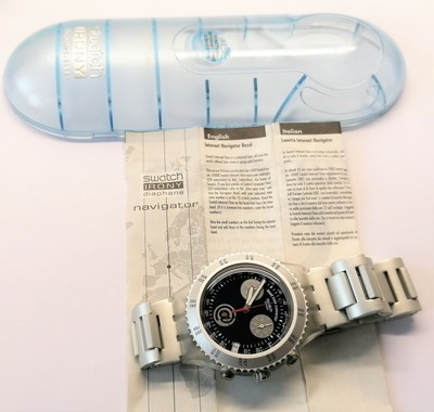 swatch chrono diaphane