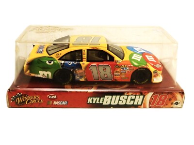M&M's #18 NASCAR 1:24 Die Cast, Kyle Busch, 2008 Toyota
