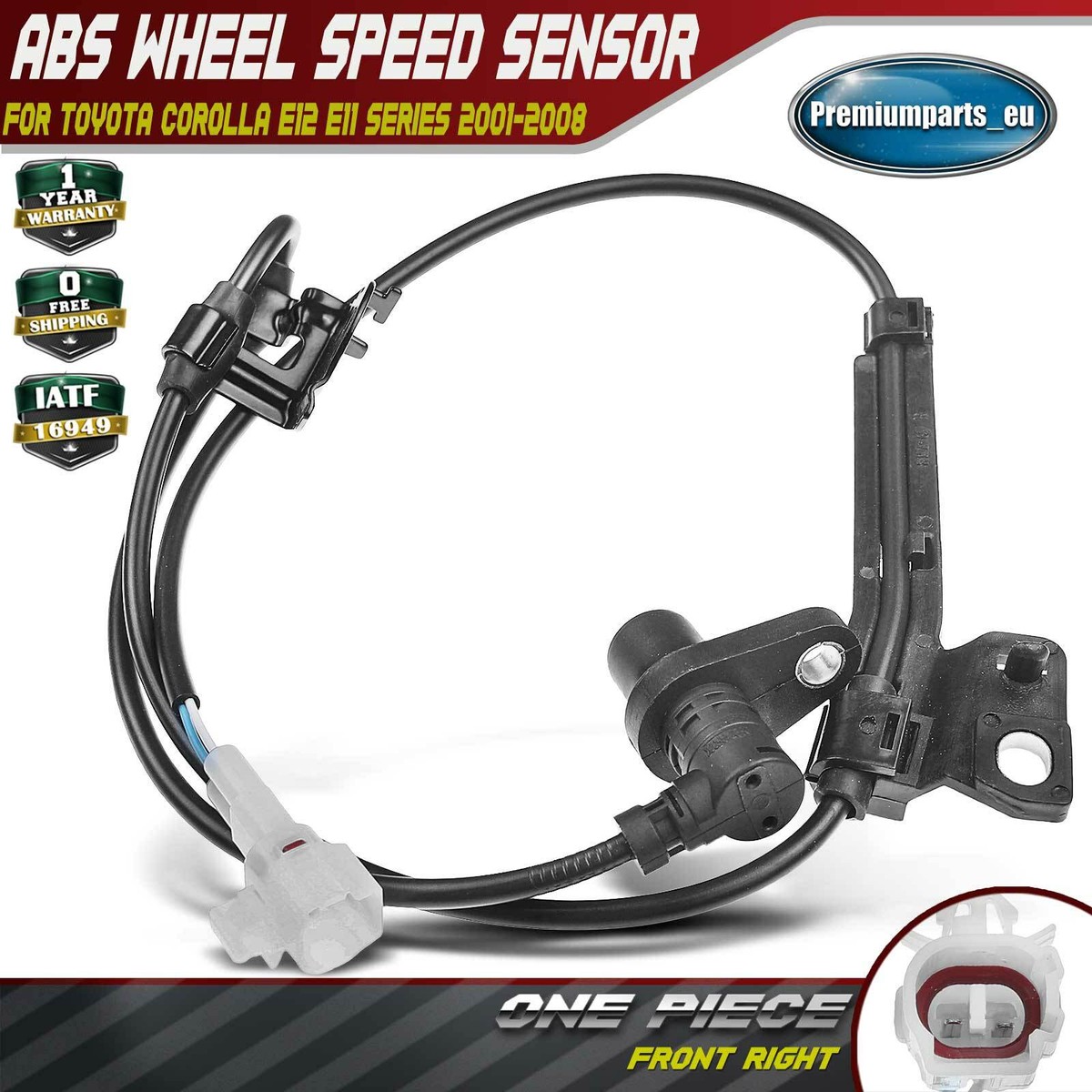 Abs Module Front Left ABS Wheel Speed Sensor Fits Toyota