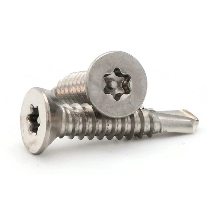 Star screw with pin deals