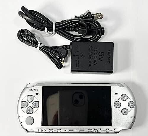 SONY PSP Playstation Portable Mystic Silver PSP-3000MS SONY PSP Playstation Portable Mystic Silver PSP-3000MS