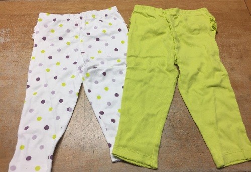 lime green baby pants