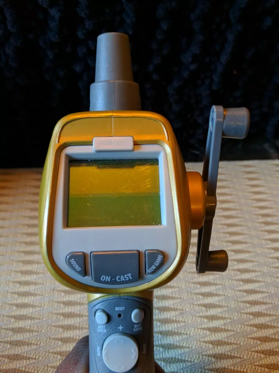 Electronic Sport Fishing Hand Held Game, Tested and works. Missing