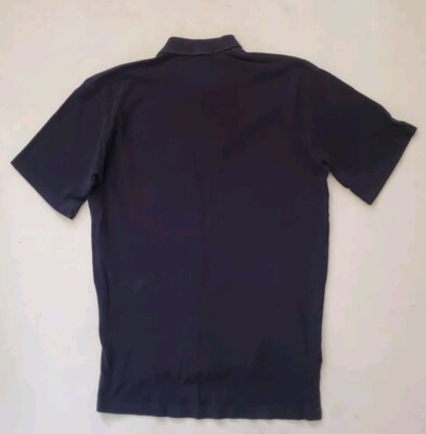 Vintage RALPH LAUREN Polo Shirt Men S Polo Club Gold Crest Navy