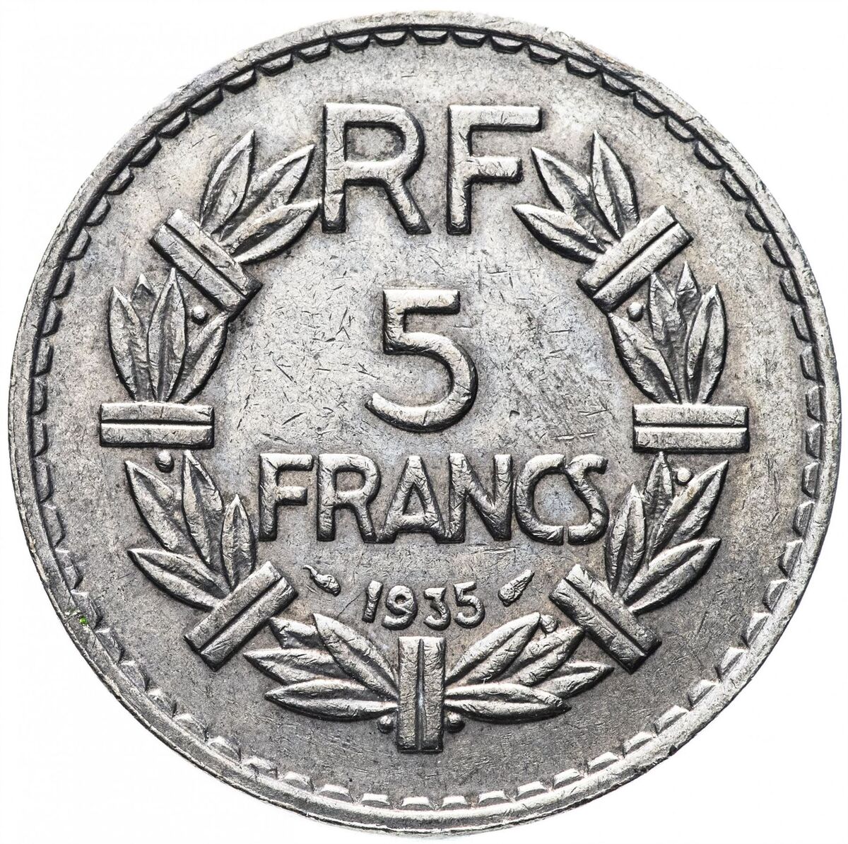 French 5 Francs Coin | KM888 | France | 1933 - 1939 | eBay French 5 Francs Coin | KM888 | France | 1933 - 1939 | eBay