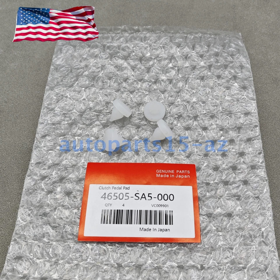 New ! 4PCS Brake Clutch Pedal Stopper Stop Pad Fits For Honda Civic Accord New - Imagem 3 de 4