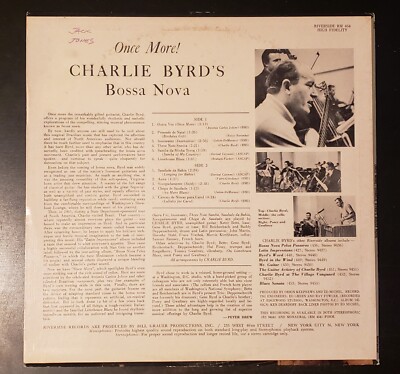【オリ】Charlie Byrd's Bossa Nova Once More! s-l400.jpg