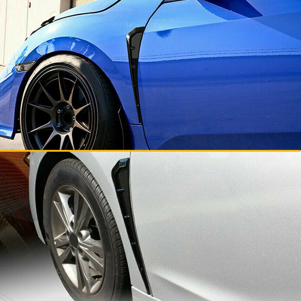 For Honda Civic 16-20 Side Fender Vents Air Wing Cover Trim - Foto 8