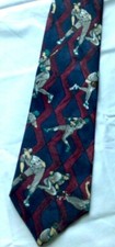 Tie Necktie Baseball American Sports