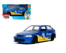 Jada 1:32 Classic Sonic the Hedgehog 1997 Honda Civic Type R Model 35482-6D2