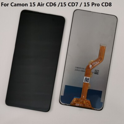 For Tecno Camon 15 Pro Air Display Touch Screen Digitizer Lcd Air CD6 CD7 CD8