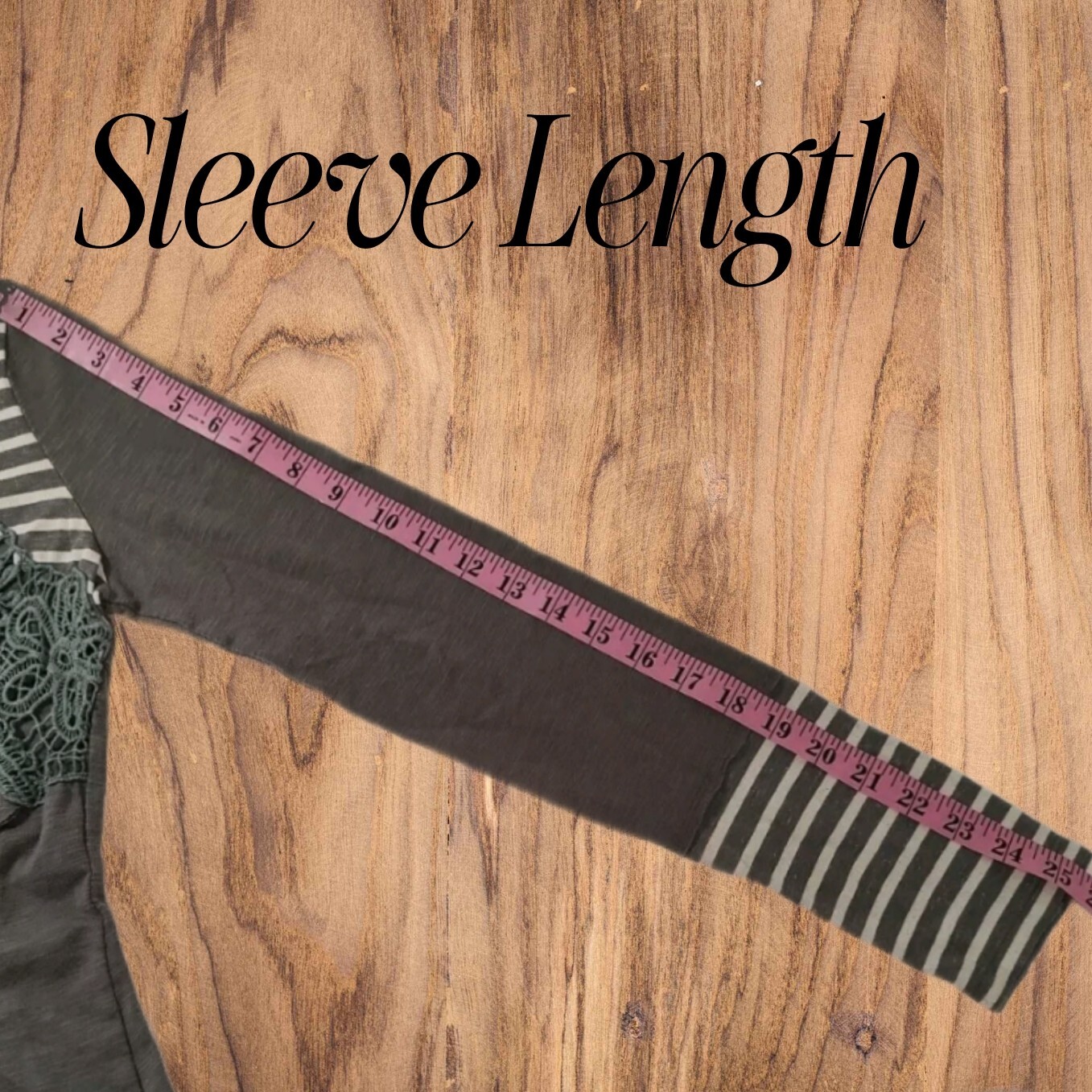 Oddy Grau Gestreiftes Leichtes Patchwork Spitzen … - image 10