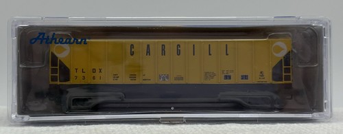 Tolva cubierta Athearn Cargill PS 4427 3 bahías escala N TLDX #7361 NS CSX BNSF KCS - Imagen 3 de 10