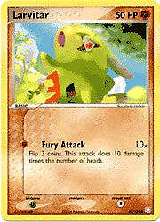 Pokemon Team Rocket Returns  62/109 Larvitar #1 Card