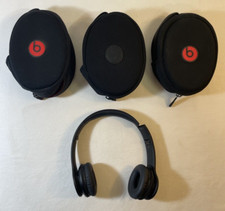 Lot of 3 Soft Zipper Cases for beats by Dr. Dre  1 Pair of Beats - Please Read