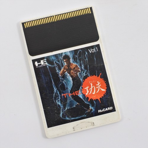 PC Engine Hu THE KUNGFU Kung Fu Card Only pe - Picture 2 of 2