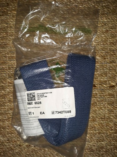 Posey Gait Belt for Patient Transfer & Walking with Metal Buckle Blue - Picture 2 of 3