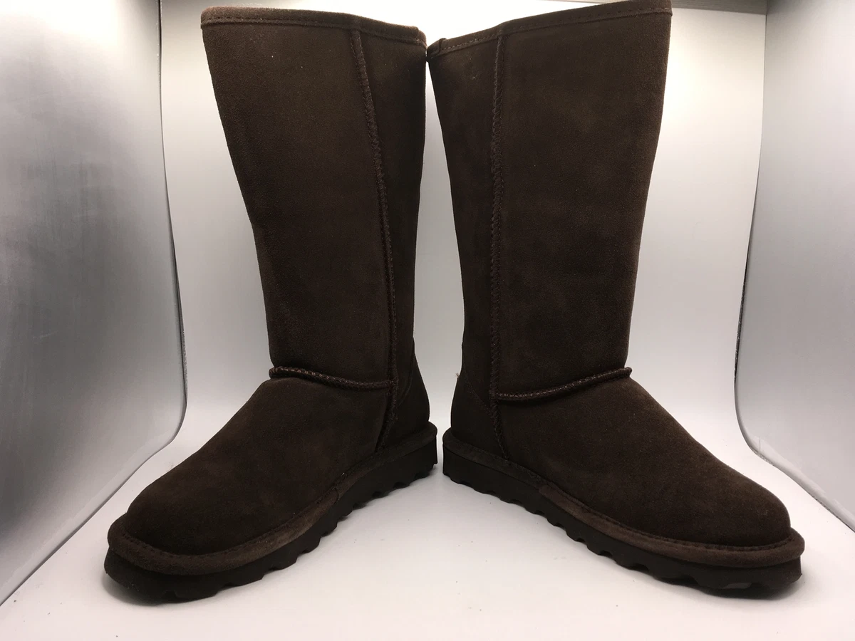 Bearpaw Elle Tall Women s Chocolate Winter Boots US 7 EU 38 UK